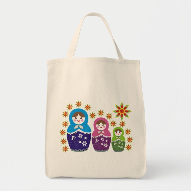 Bolsas de bonecas Matryoshka russas (Frente)