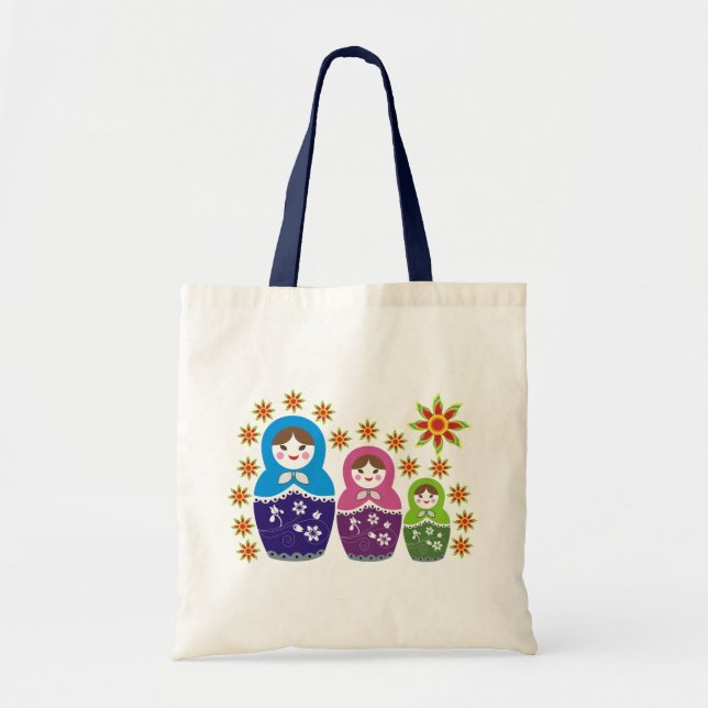 Bolsas de bonecas Matryoshka russas (Frente)