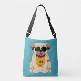 Bolsas de cores personalizadas do Pug Life