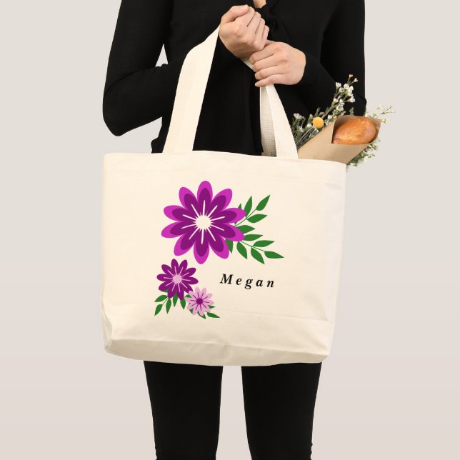 Bolsas de design floral (Frente (produto))
