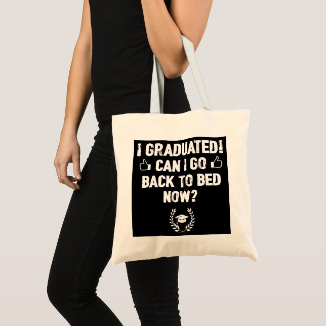 Bolsas de humor de graduação - Posso voltar para a (Frente (produto))