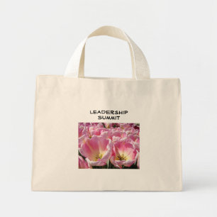 Bolsas de mão do Leadership Summit Flores de Tulip