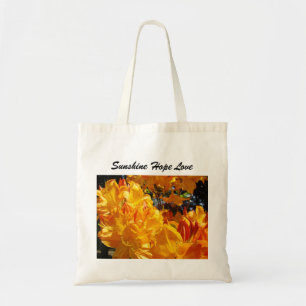 Bolsas de mão florais Sunshine Hope Love para a Ma