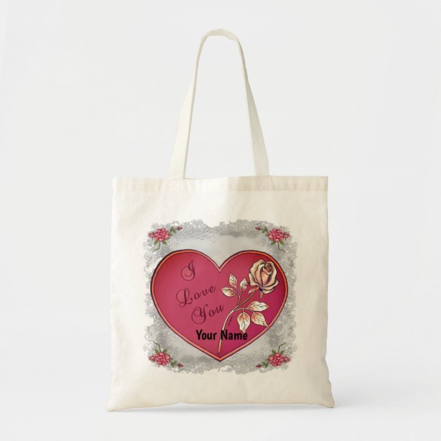 Bolsas de mão I Love You Heart (Frente)