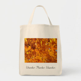 Bolsas de mão Wonder Ponder Wander Folhas de Inspi