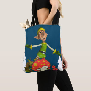 Bolsas de Natal Elf Merry Christmas para Mulheres