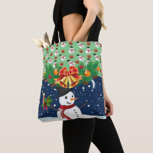 Bolsas de Natal para Mulheres, Boneco de Neve
