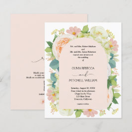 Bolsas de Orçamento Código QR Convites de Casament