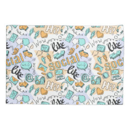 Bolsas de padrão de mídia social