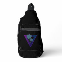 BOLSAS DE PALMEIRAS TRIÂNGULO RETROWAVE