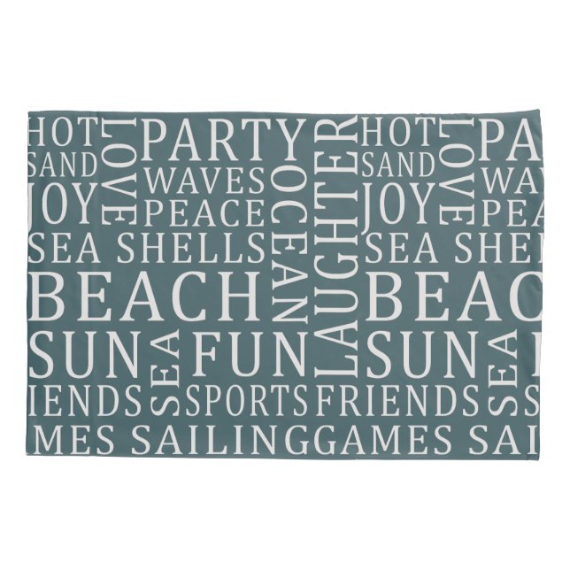 Bolsas de praia de cor personalizada reversível (Verso)