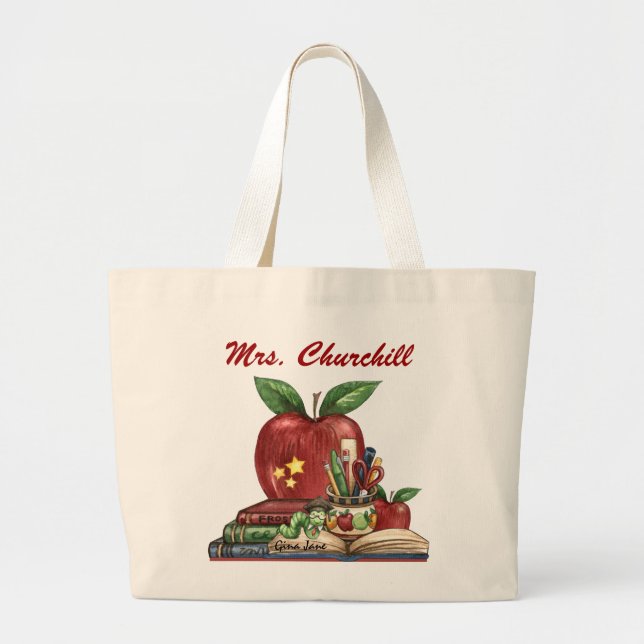 Bolsas de professores - Bookworm - SRF (Frente)