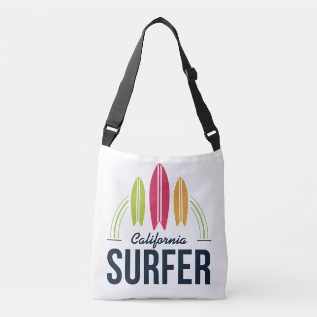 Bolsas de Surfer de Localização Personalizada (Frente)