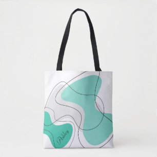 Bolsas de Tote Abstratas Personalizadas