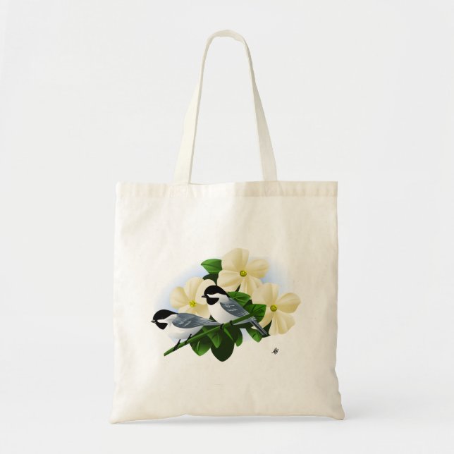 Bolsas de Tote de Chickadee (Frente)
