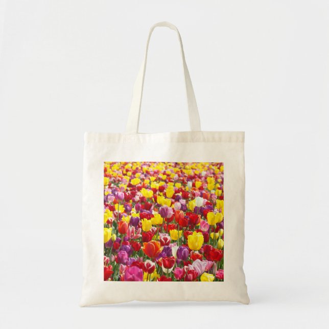 Bolsas de Tote do Festival de Primavera Flores de  (Frente)