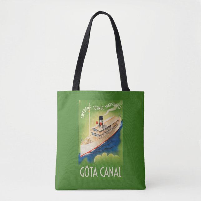 bolsas de Viagens vintage suecia (Frente)