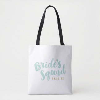 Bolsas do partido personalizado de noiva na esquad
