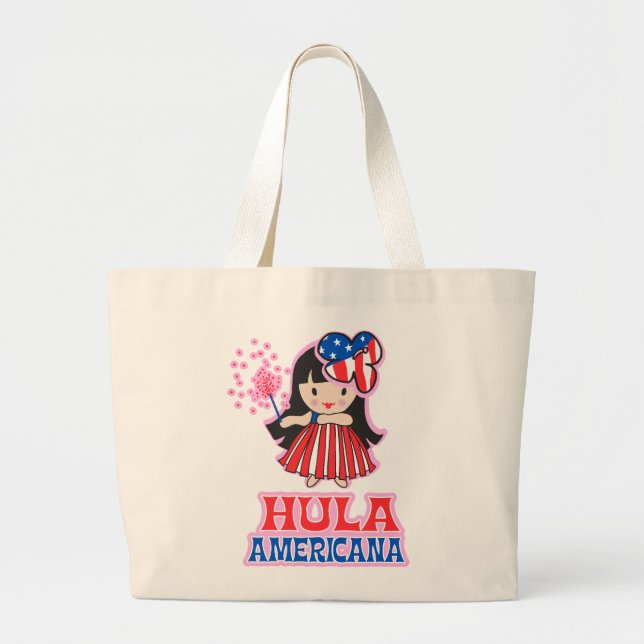 Bolsas e Bolsas Americanas Hula (Frente)