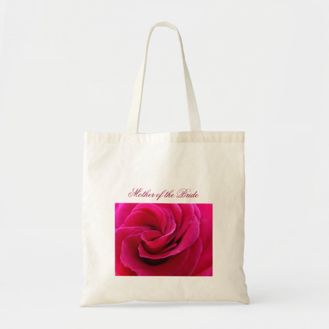 Bolsas Mãe da Noiva Rosa Flor Rosa (Frente)