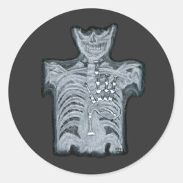 Bolsas no seu coração - Ed escocês. Adesivo