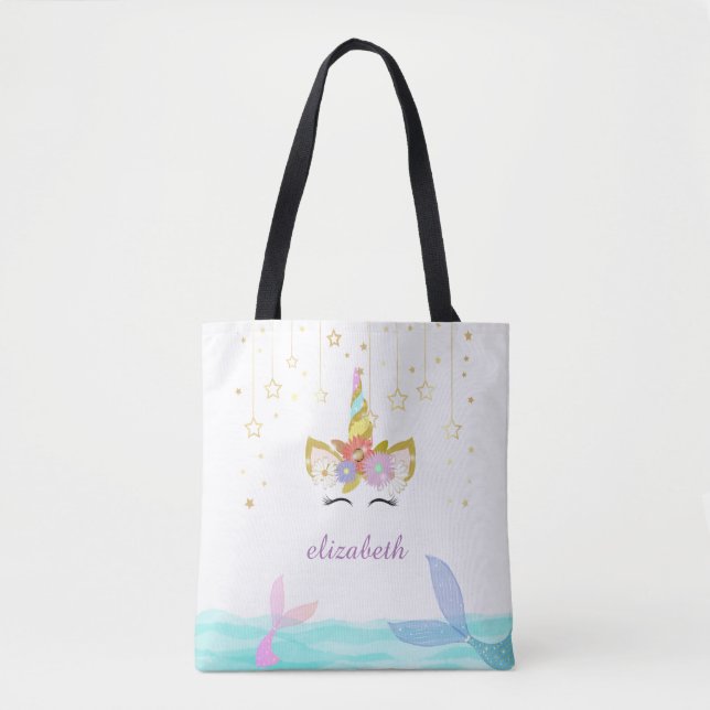 Bolsas para Ombros de Smermaid Unicorn (Frente)