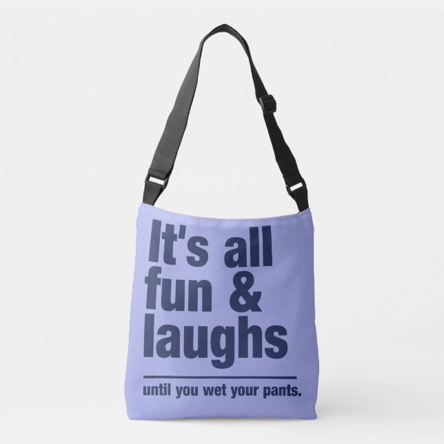 Bolsas personalizadas de cores DIVERTIDAS e APERTA (Frente)