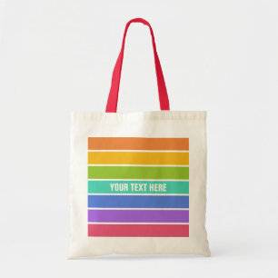 bolsas personalizadas do Rainbow Colors