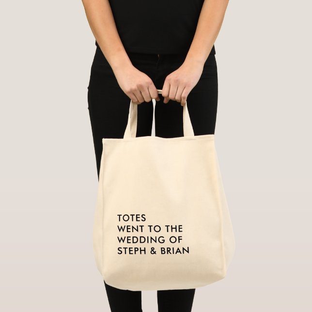 Bolsas Personalizados Foram para o Casamento, Bag  (Frente (produto))