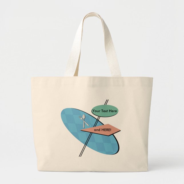 Bolsas personalizáveis personalizáveis de 50 (Frente)