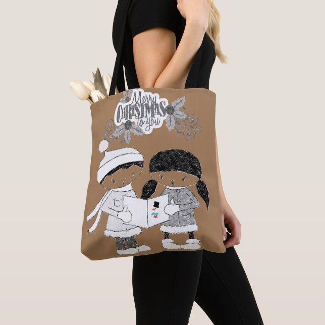 Bolsas Tote de Natal para Mulheres (Close Up)