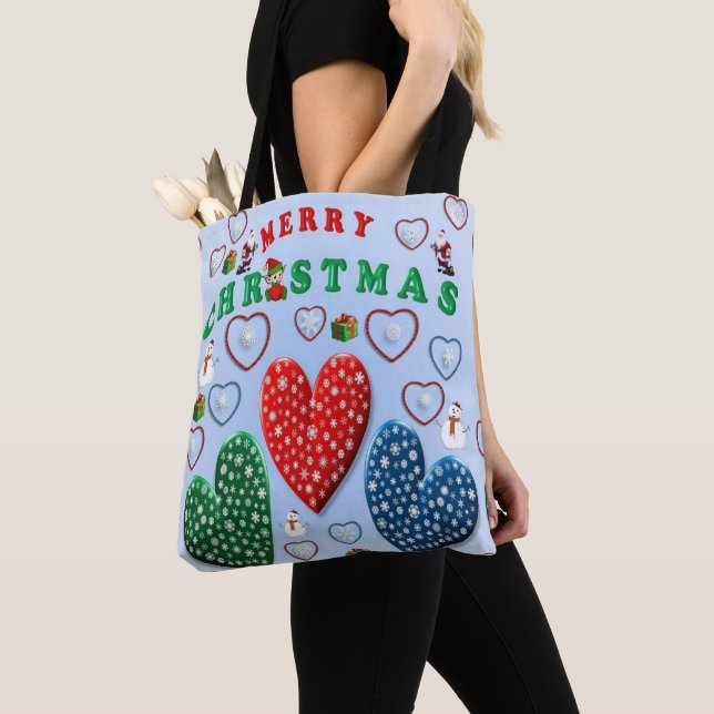 Bolsas Tote de Natal para Mulheres (Close Up)