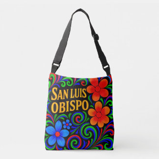 BOLSAS TOTE FLORAIS DE SAN LUIS OBISPO.