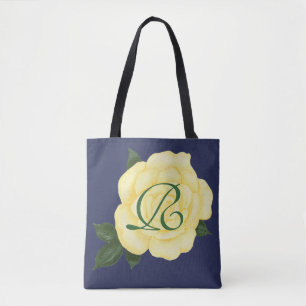 Bolsas Tote Monograma de Damas de Honra Rosa Amare