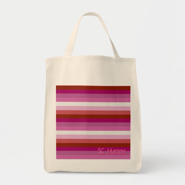 Bolsas Tote Personalizadas - Cores da Bandeira do  (Frente)