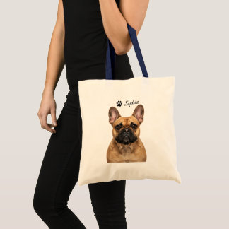 Bolsas Tote Personalizadas do Bulldog Francês