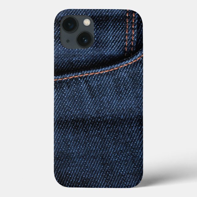 Bolso de Jeans Azul (Verso)