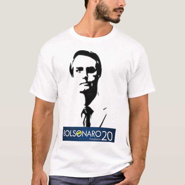 Bolsonaro Presidente 2018 Camiseta (Frente)