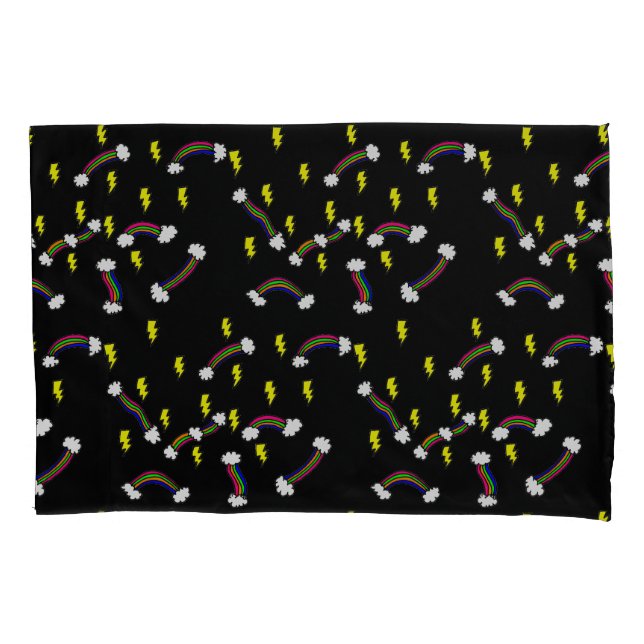 Bolt De Relâmpago E Impressão Arco-Íris (Frente)