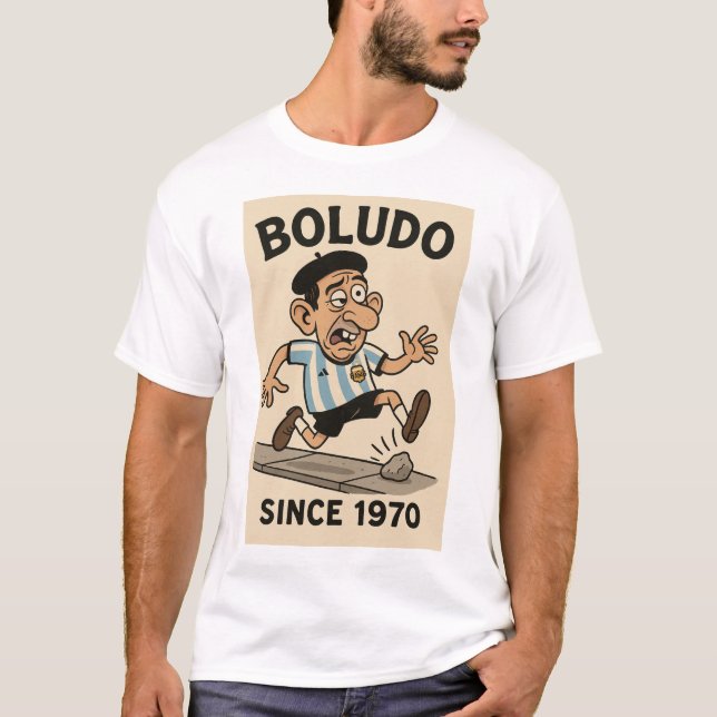 Boludo T Camisa desde 1970 (Frente)