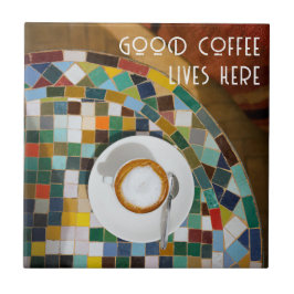 Bom café vive aqui, foto de café