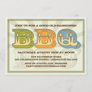 Bom convite de festas velho do estilo country do