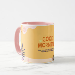 Bom dia, adorável caneca