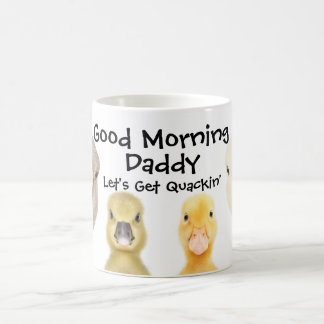 Bom Dia - Caneca de Café Personalizada Get Quackin