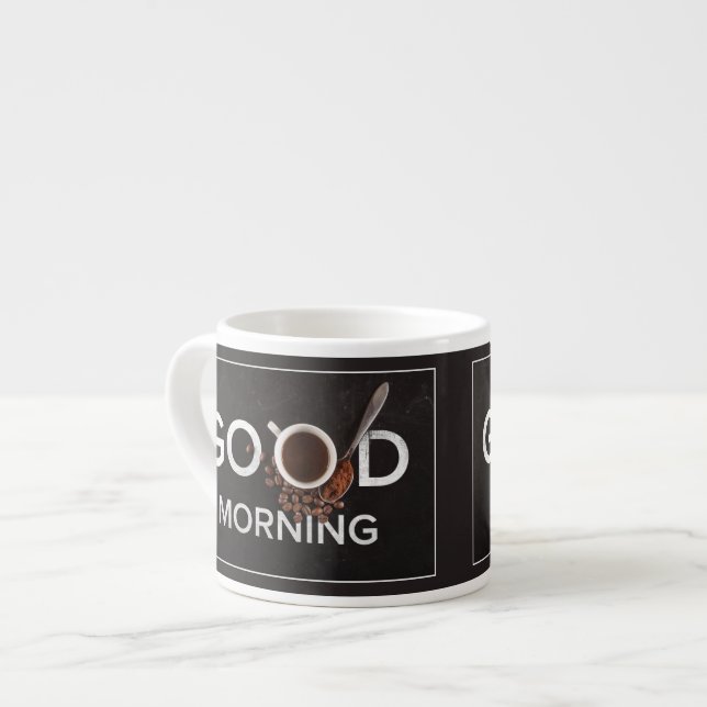 Bom dia, canecas de café (Frente Esquerda)