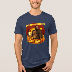 Bom Dia Sol Bigfoot Café Humor Arte