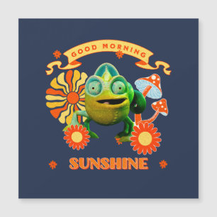 Bom Dia Sol Chameleão Divertido