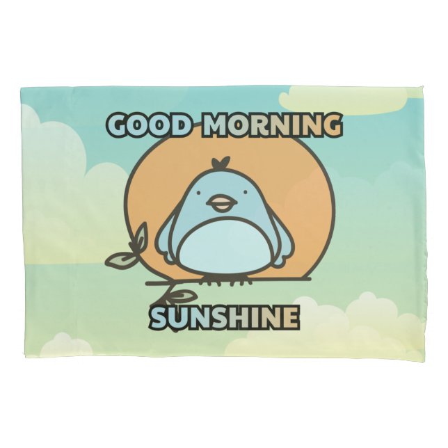 Bom dia, sol, pássaro fofo (Frente)