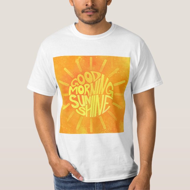 Bom Dia, Sunshine! Camiseta (Frente)