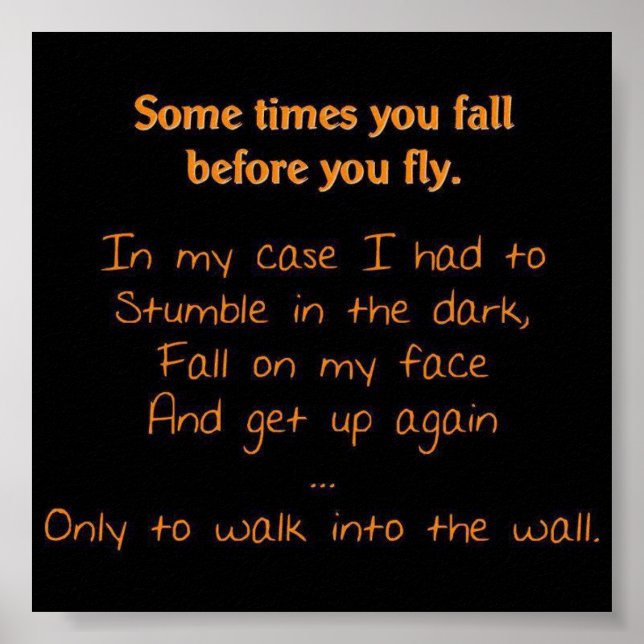 Bom Humor Poster (Frente)